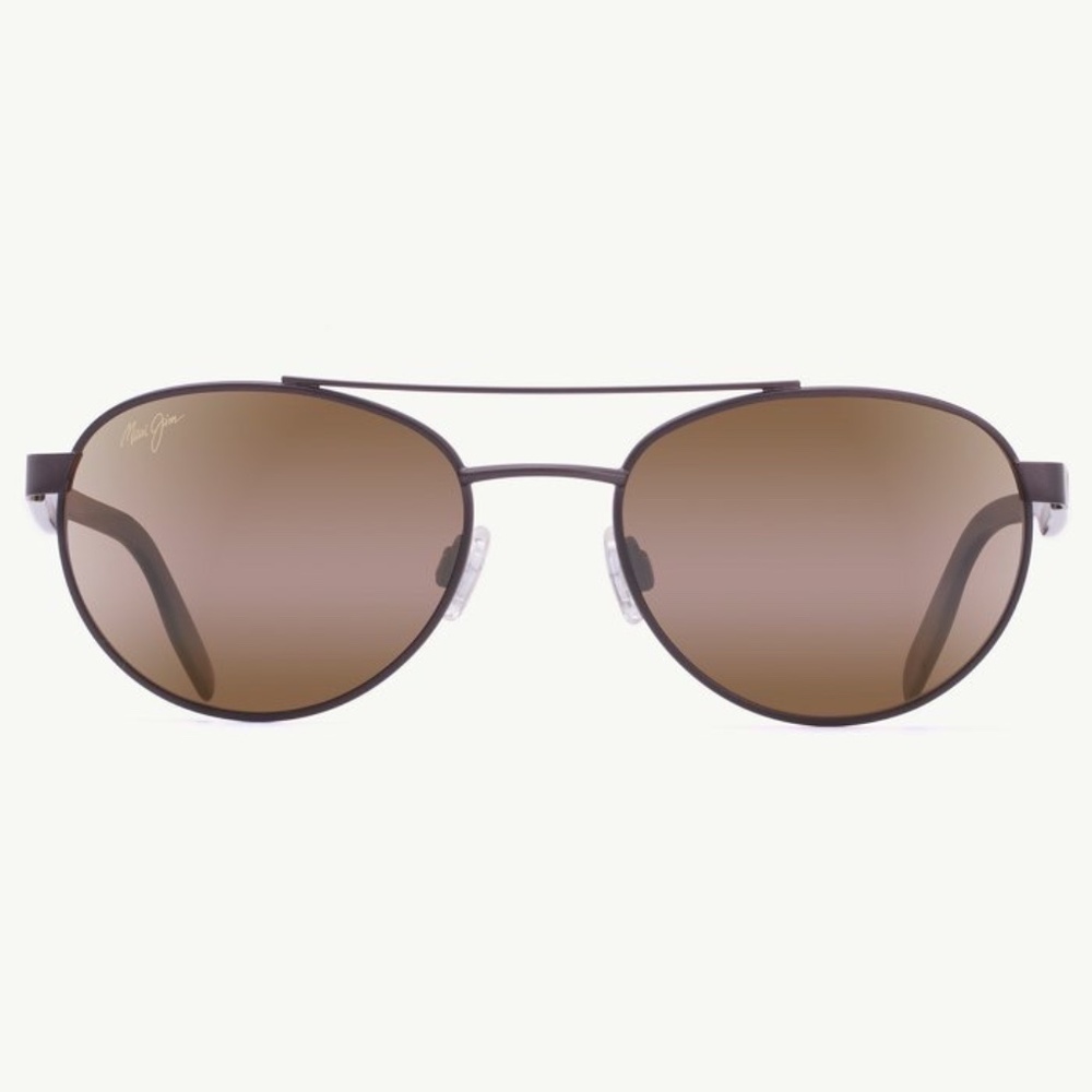 Authentic Maui Jim Upcountry MJ727-01M Matte Chocolate Polarized Sunglasses